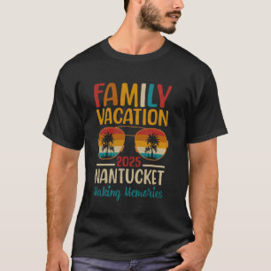 Nantucket Beach Massachusetts Matching Family Vaca T-Shirt