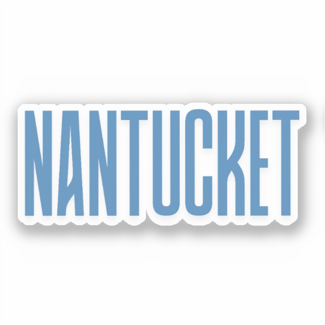 Nantucket | Blue Nantucket Massachusetts (Front)