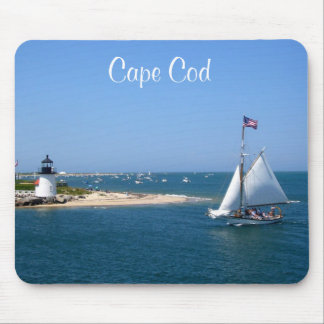 Nantucket Cape Cod Lighthouse & Harbour Mousepad