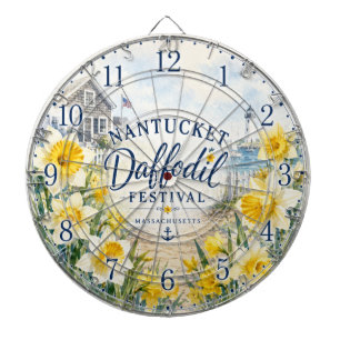 Nantucket Daffodil Festival Massachusetts Dartboard