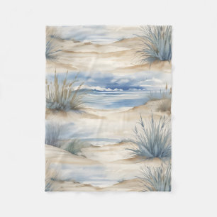 Nantucket design beach art blanket