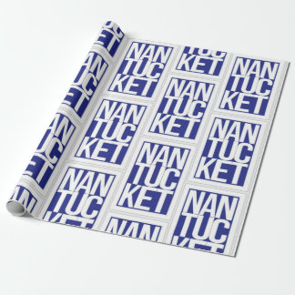 Nantucket Gift Wrap Paper