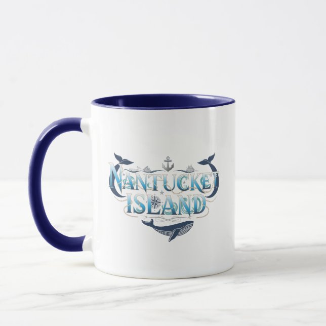 Nantucket Island Massachusetts Mug (Left)