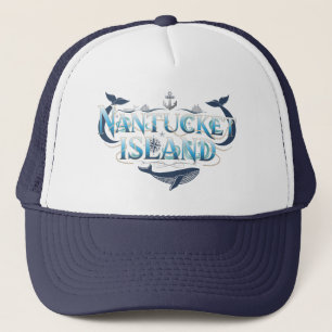 Nantucket Island Massachusetts Trucker Hat