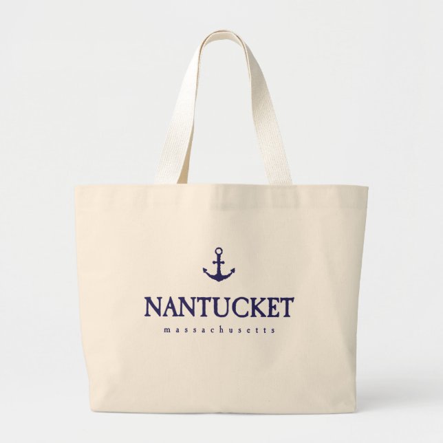 Nantucket Large Tote Bag (Front)