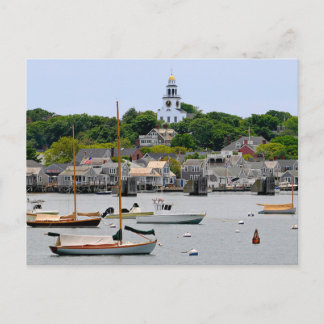 Nantucket Massachusetts, Cape Cod Post Card