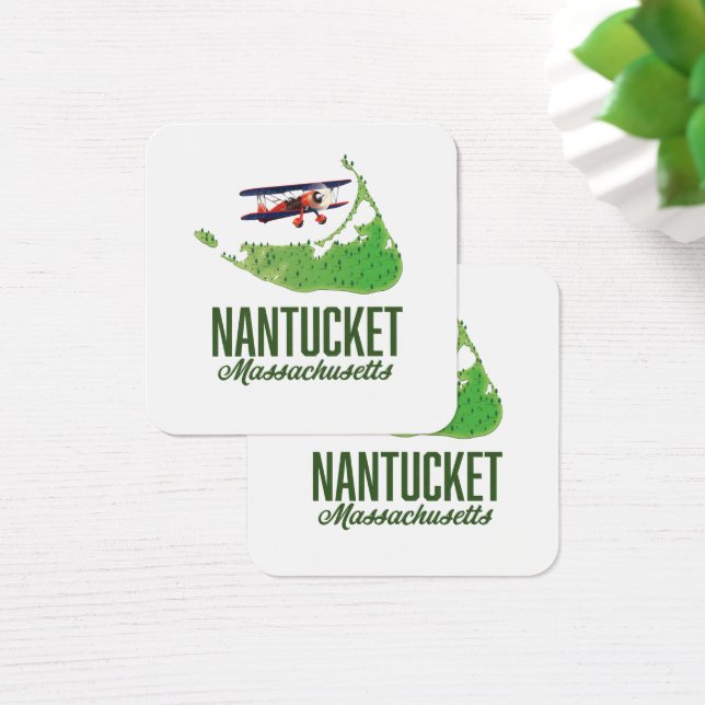 Nantucket Massachusetts Map (Desk)