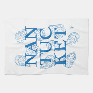 Nantucket Oyster Tea Towel