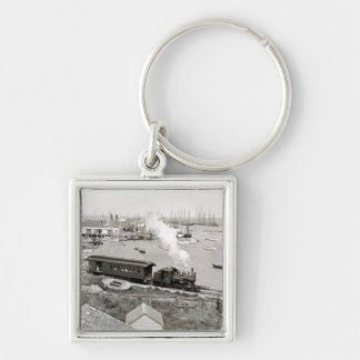 Nantucket Railroad Key Ring