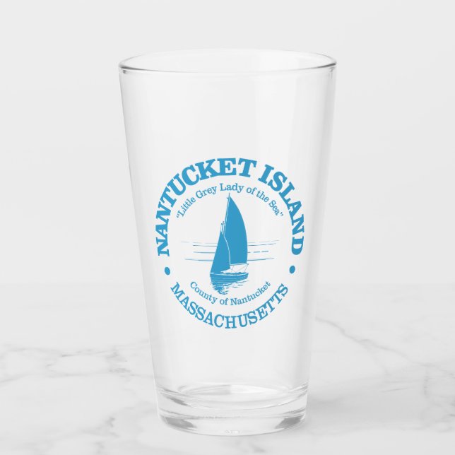 Nantucket (sailboat) glass (Front)