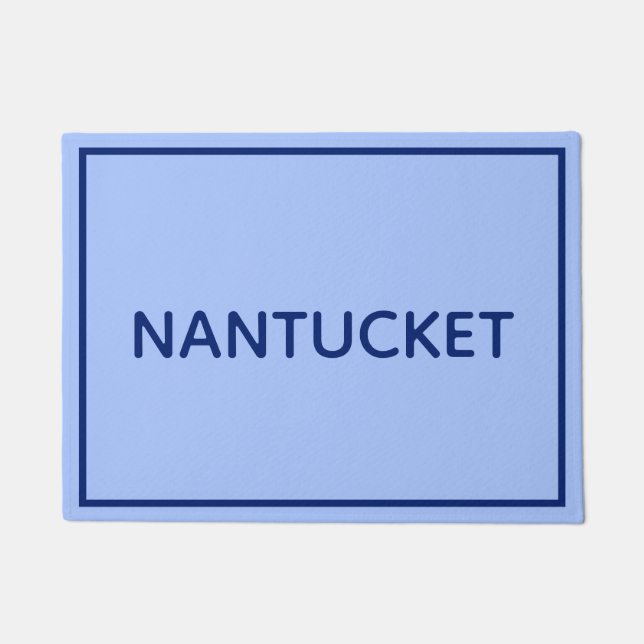 Nantucket Welcome Mat (Front)