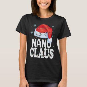 Nanu Claus Xmas Family Matching  Grandma Christmas T-Shirt