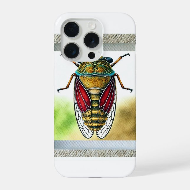 Nanustes Insect View from Above 060824IREF222 - Wa iPhone Case (Back)
