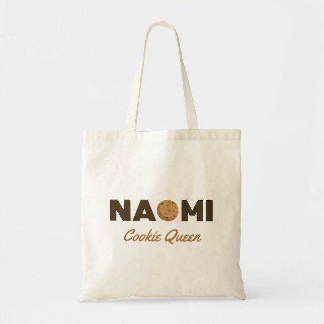 Naomi cookie Queen Tote Bag (Front)