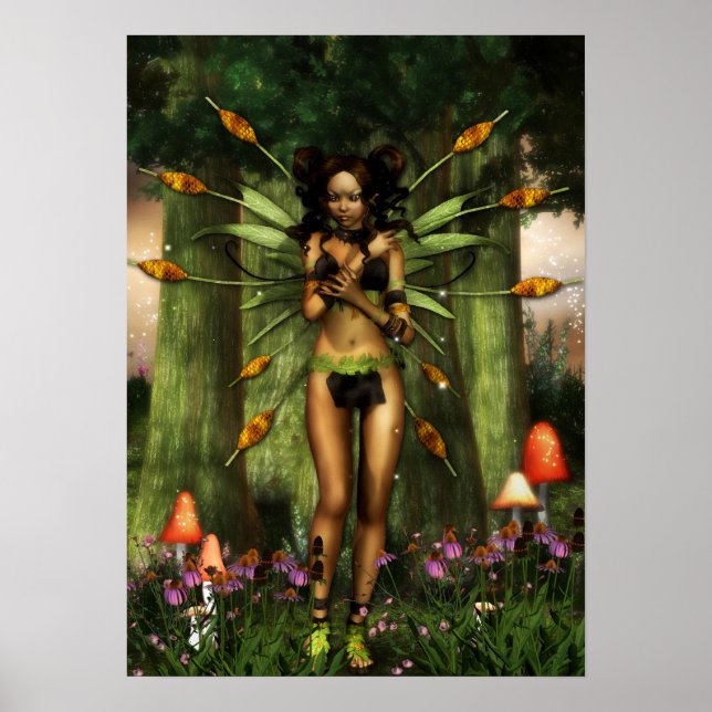 Naomi Enchanted Forest Fairy Poster (Front)