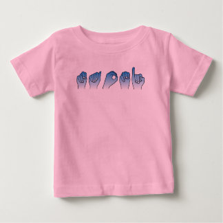 Naomi fingerspelled baby T-Shirt