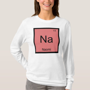 Naomi Name Chemistry Element Periodic Table T-Shirt