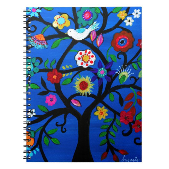 NAOMI'S TREE OF LIFE SPIRAL NOTEBOOK (Front)
