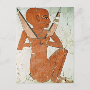 Naos deity, from the Tomb of Nefertari Postcard