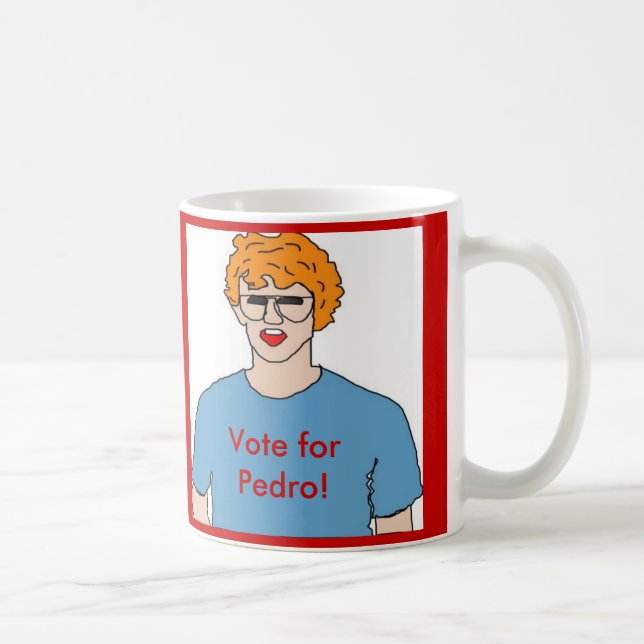 Nap Bone, Vote for Pedro! Coffee Mug (Right)