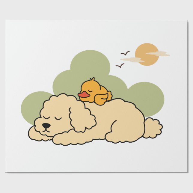 Nap Buddies Wrapping Paper (Flat)