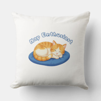 Nap Enthusiasts Cushion