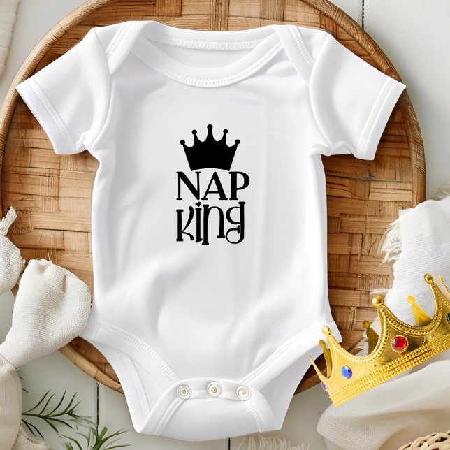 Nap King" Baby Bodysuit Design (Creator Uploaded)