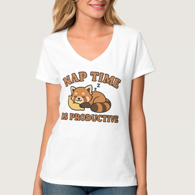 Nap Master Panda T-Shirt (Front)