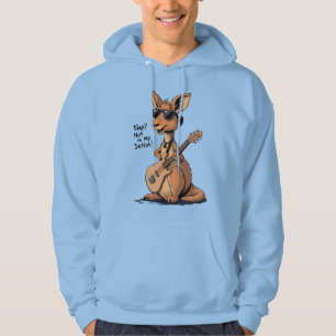 Nap Not in My Setlist Funny Rock Kangaroo Bass Gui Hoodie