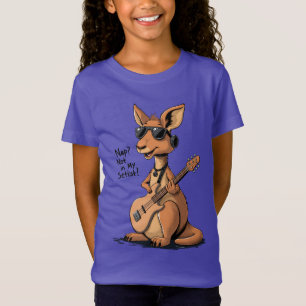 Nap Not in My Setlist Funny Rock Kangaroo Bass Gui T-Shirt