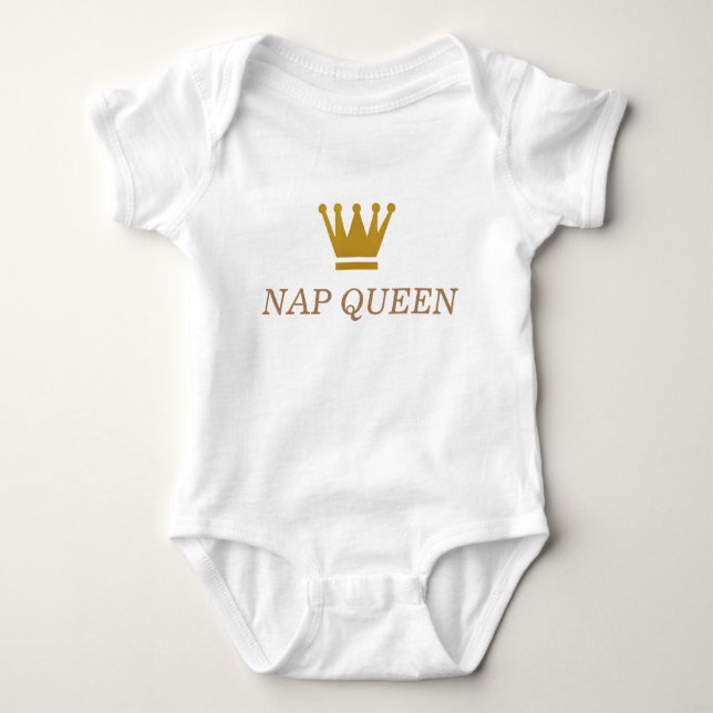Nap Queen  Baby Jersey Bodysuit (Front)
