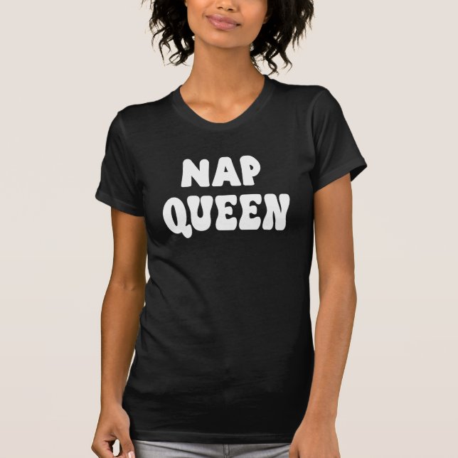 Nap Queen, Funny, Women's  T-Shirt (Front)
