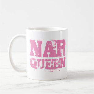 Nap Queen Mug Funny & Humour Quote Slogan Mug
