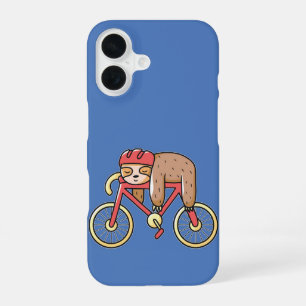 Nap Rider Sloth iPhone 16 Case