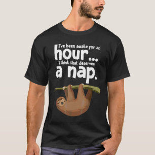 Nap Sloth Sleep Narcoleptic Awareness Narcolepsy T-Shirt