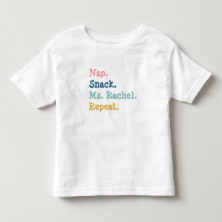 Nap Snack Ms. Rachel Repeat Shirt for Kids