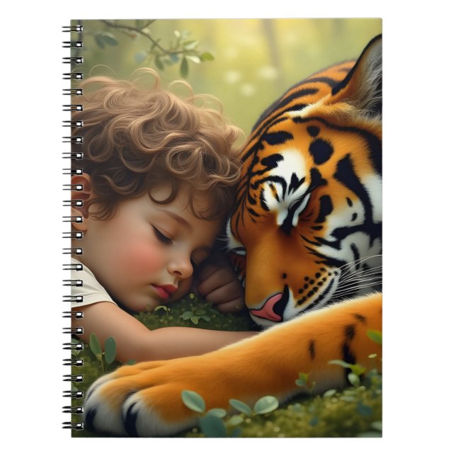 Nap Time In Paradise Notebook (Front)