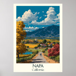 Napa California Art Print Wine Country