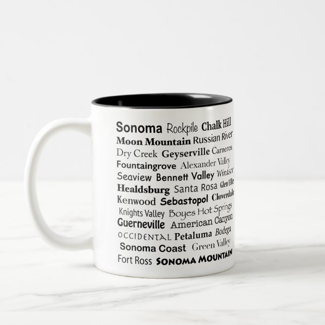 Napa & Sonoma Mug (Left)