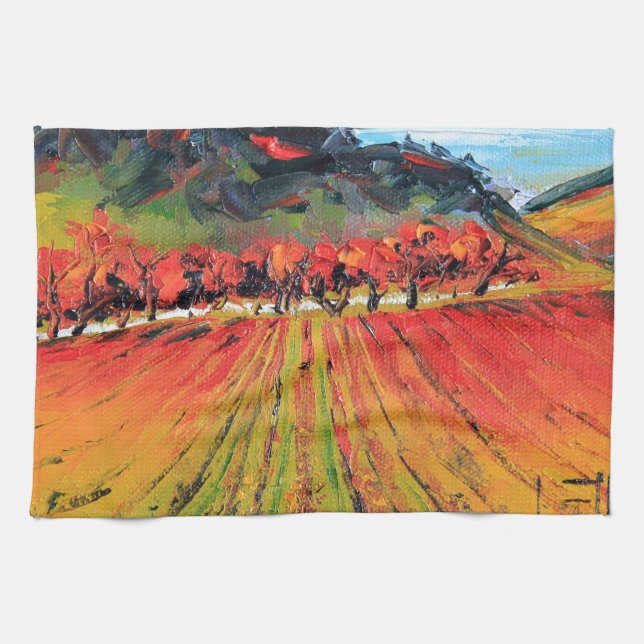 Napa Valley by Lisa Elley Tea Towel (Horizontal)