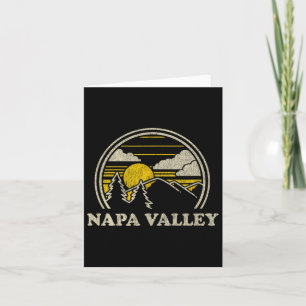 Napa Valley California Ca T Shirt Vintage Hiking M Card