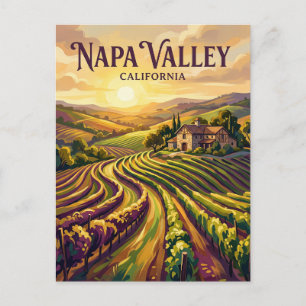 Napa Valley California Postcard