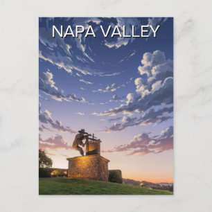 Napa Valley California Postcard