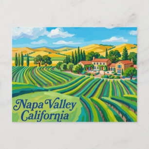 Napa Valley California Postcard