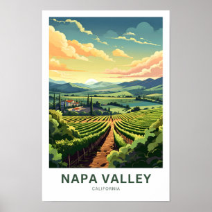 Napa Valley California Travel Print