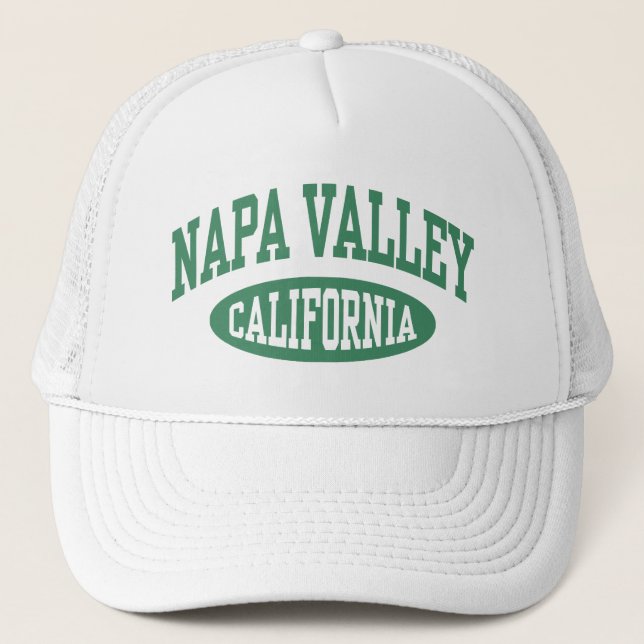 Napa Valley California Trucker Hat (Front)