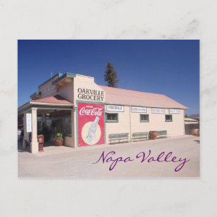 Napa Valley grocery Postcard