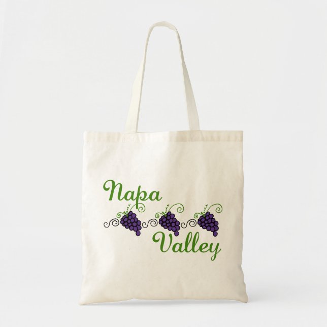 Napa Valley Tote Bag (Front)