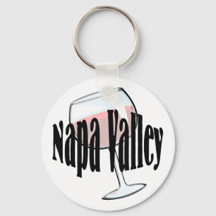 Napa Valley Wine Key Ring