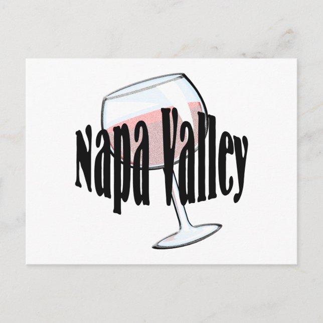 Napa Valley Wine Postcard (Front)